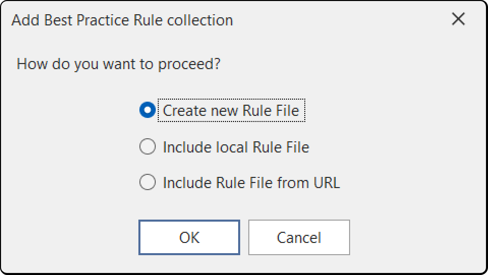 Add Best Practice rule collection