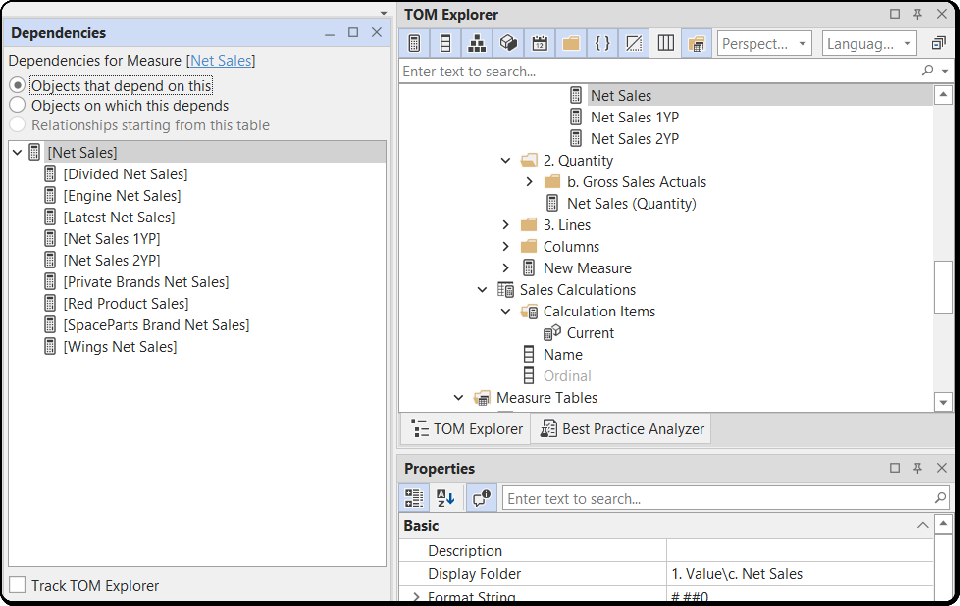Dax Dependencies And Tom Explorer
